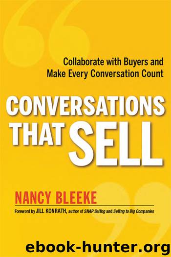 Conversations That Sell by Nancy Bleeke