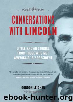 Conversations with Lincoln by Gordon Leidner
