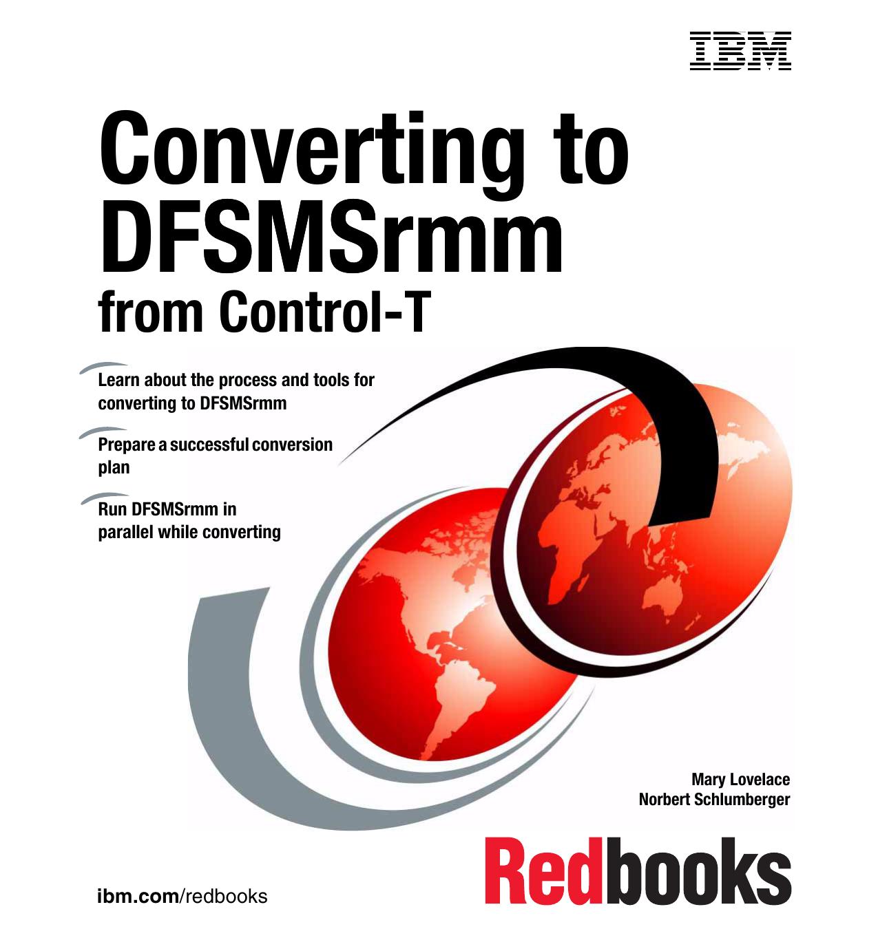 Converting to DFSMSrmm from Control-T by IBM Redbooks