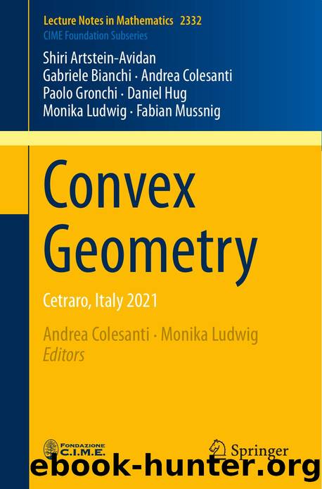 Convex Geometry by Unknown