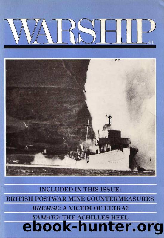 Conway Maritime Press by Warship 41-1987