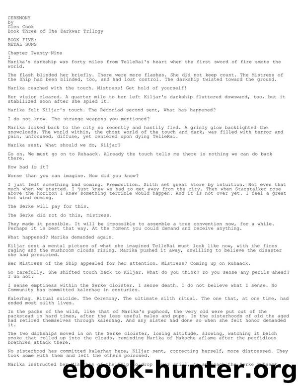 Cook, Glen - Darkwar 03 by Cook Glen