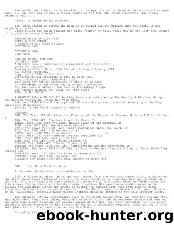 Cook, Glen - Dread Empire - 04 by Cook Glen