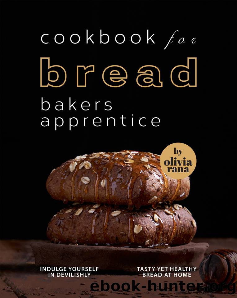 Cookbook for Bread Bakers Apprentice: Indulge Yourself in Devilishly Tasty Yet Healthy Bread at Home by Rana Olivia