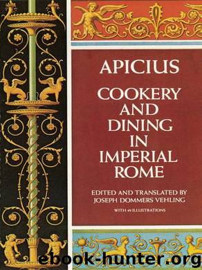 Cookery and Dining in Imperial Rome by Unknown