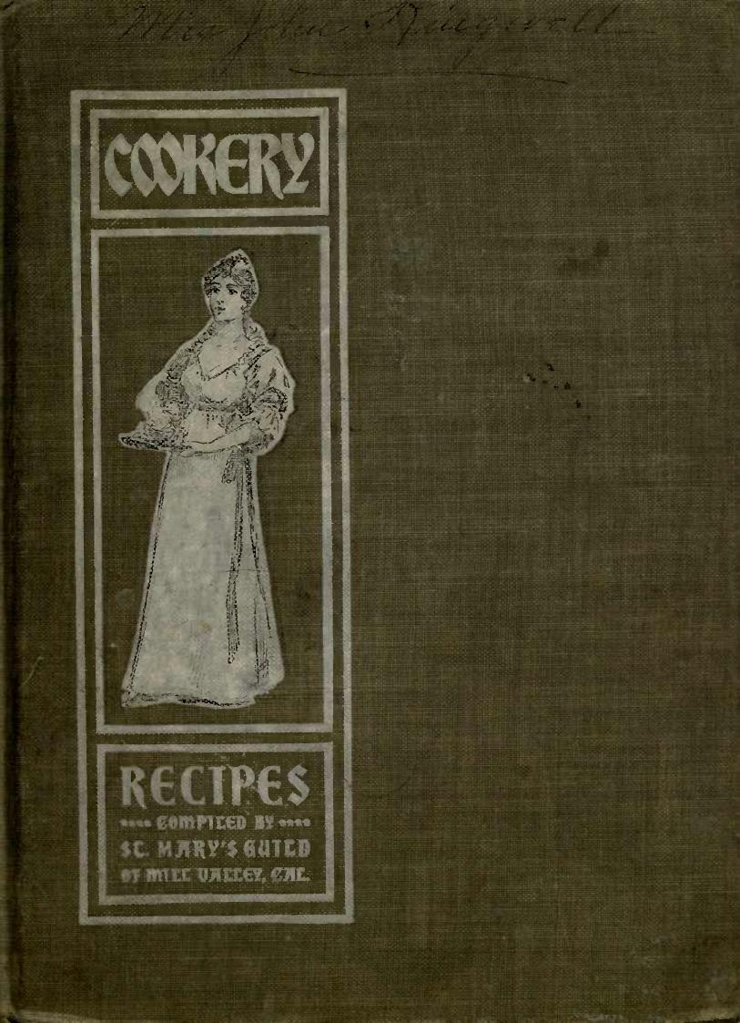 Cookery by St. Mary's Guild