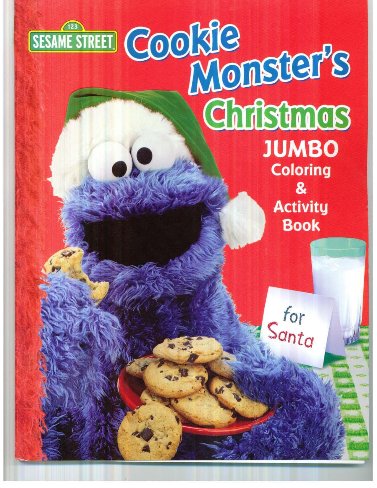 Cookie Monster's Christmas by Coloring & Activity Book