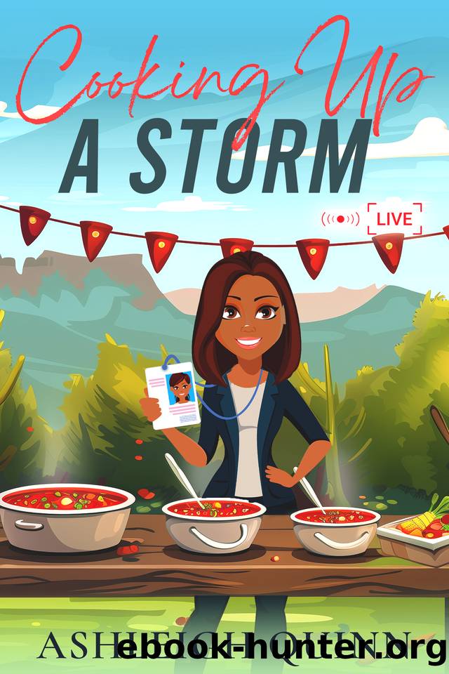 Cooking Up A Storm: A Cozy Mystery Novella (The Weather Girl Mysteries Book 4) by Ashleigh Quinn