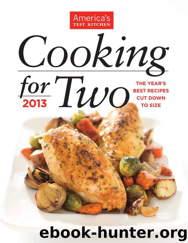 Cooking for Two 2013 by America's Test Kitchen