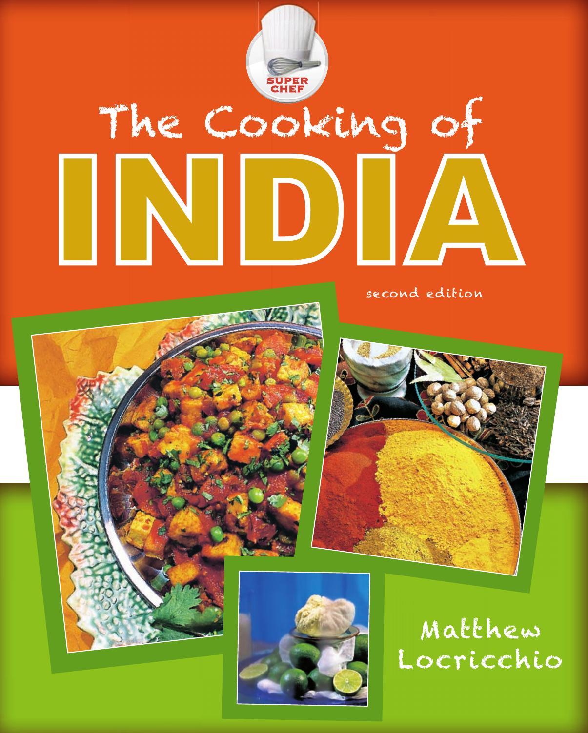 Cooking of India by Locricchio Matthew