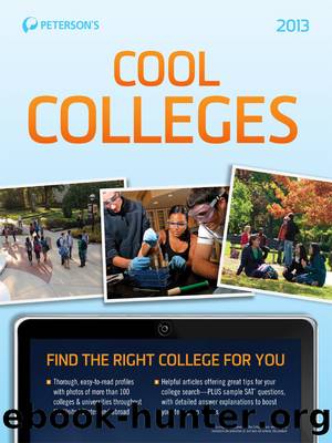 Cool Colleges 2013 by Peterson's