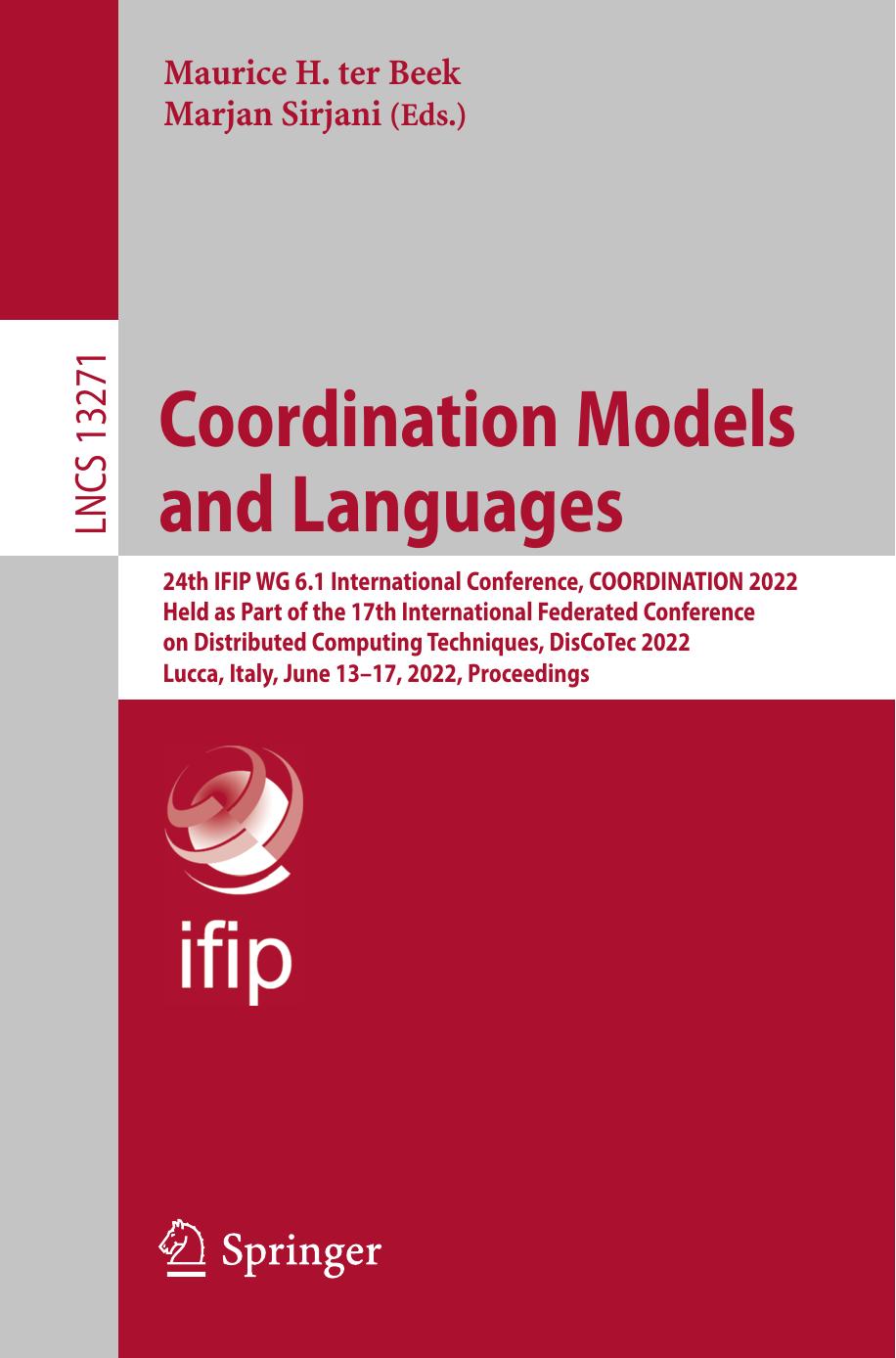 Coordination Models and Languages by unknow