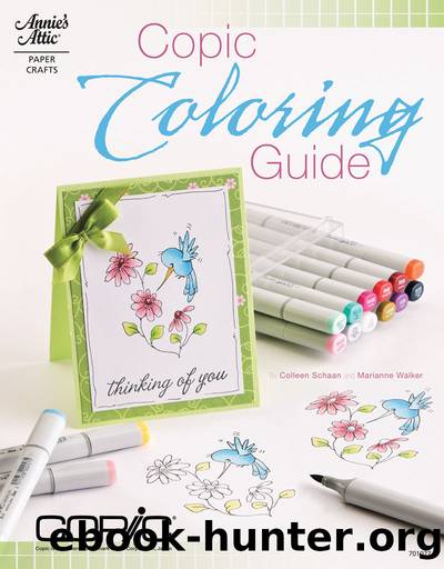 Copic Coloring Guide by Colleen Schaan