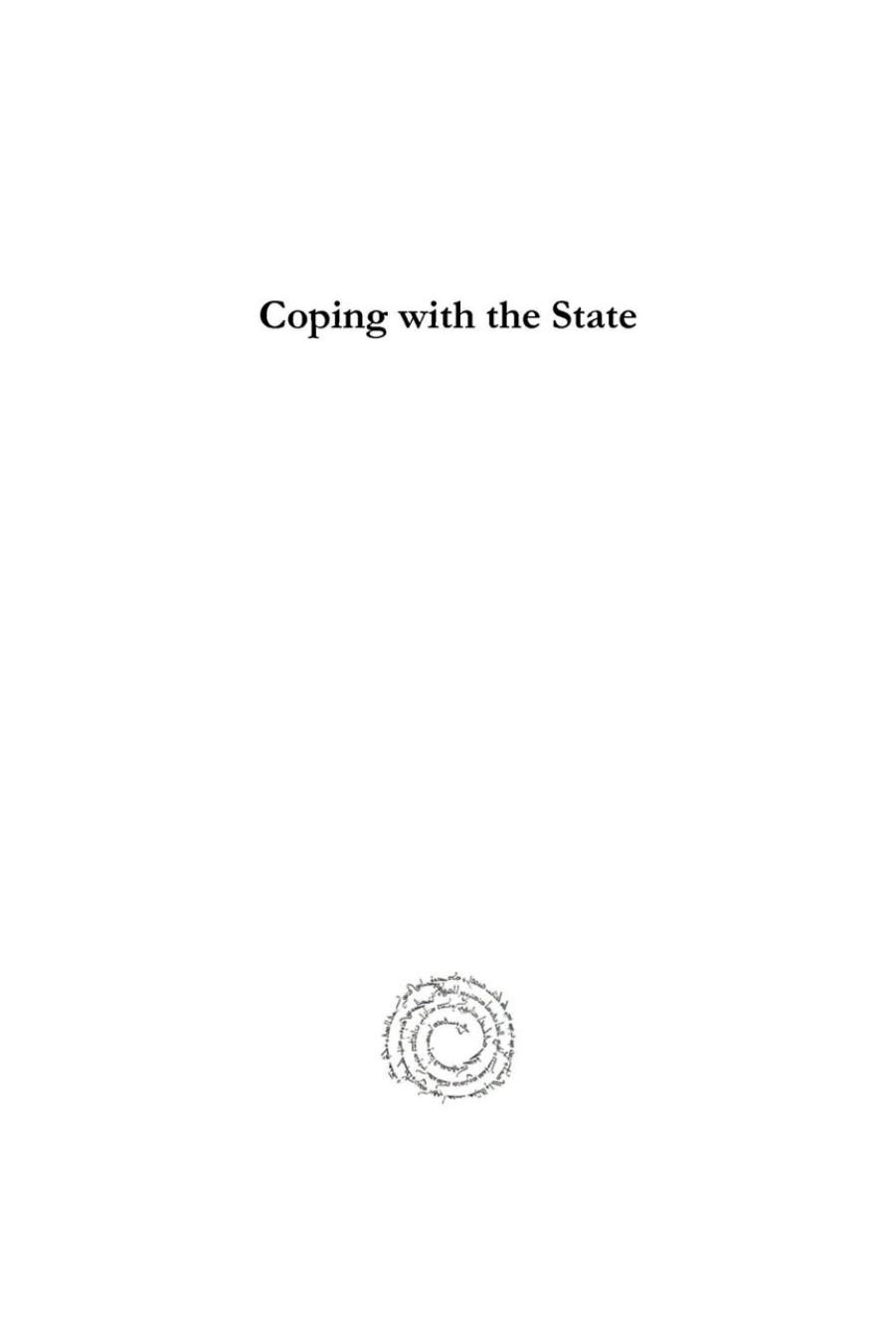 Coping with the State: Political Conflict and Crime in the Ottoman Empire, 1550-1720 by Suraiya Faroqhi