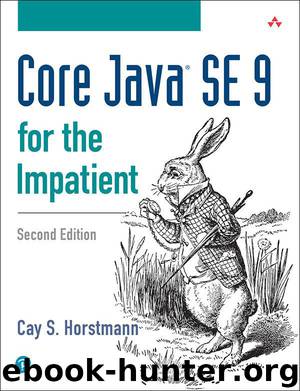 Core Java SE 9 for the Impatient by Horstmann Cay S