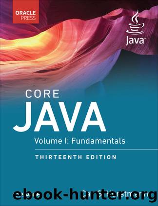 Core Java, Volume I by Cay S. Horstmann