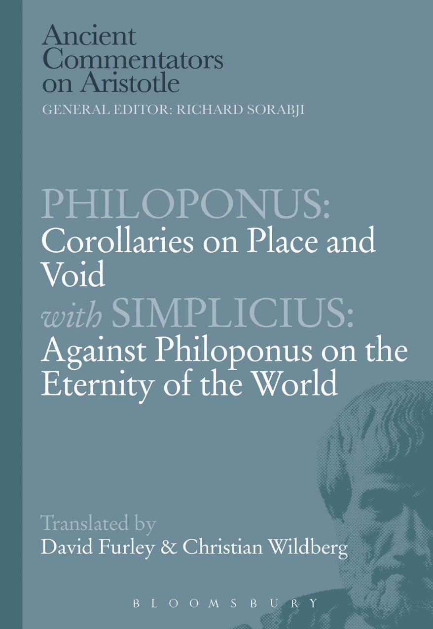 Corollaries on place and void: with Simplicius: against Philoponus on the eternity of the world by Aristotle;Furley David J;Philoponus Johannes;Cilicius Simplicius