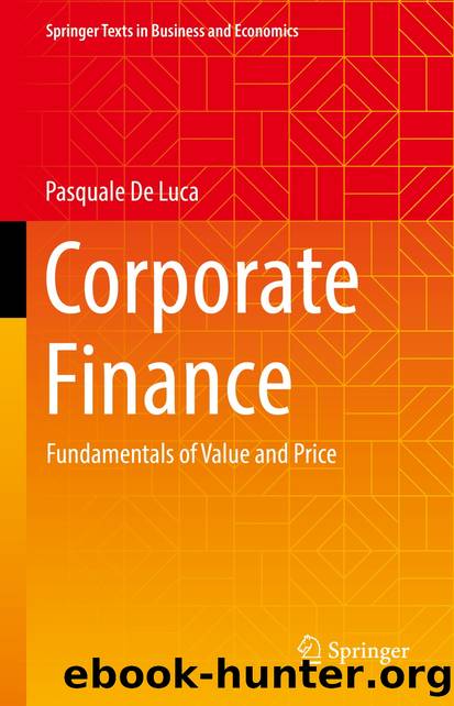 Corporate Finance by Pasquale De Luca