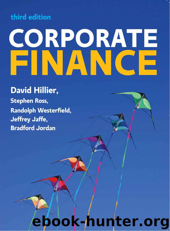 Corporate Finance: European Edition (UK Higher Education Business Finance) by David Hillier