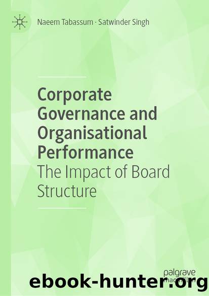 Corporate Governance and Organisational Performance by Naeem Tabassum & Satwinder Singh