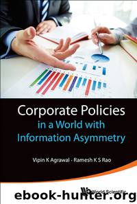 Corporate Policies in a World with Information Asymmetry by Agrawal Vipin K. Rao Ramesh K. S