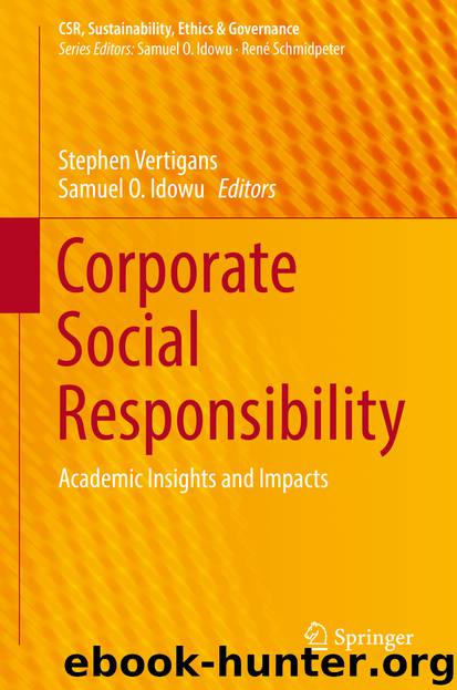 Corporate Social Responsibility by Stephen Vertigans & Samuel O. Idowu