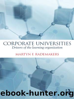 Corporate Universities by Rademakers Martijn;
