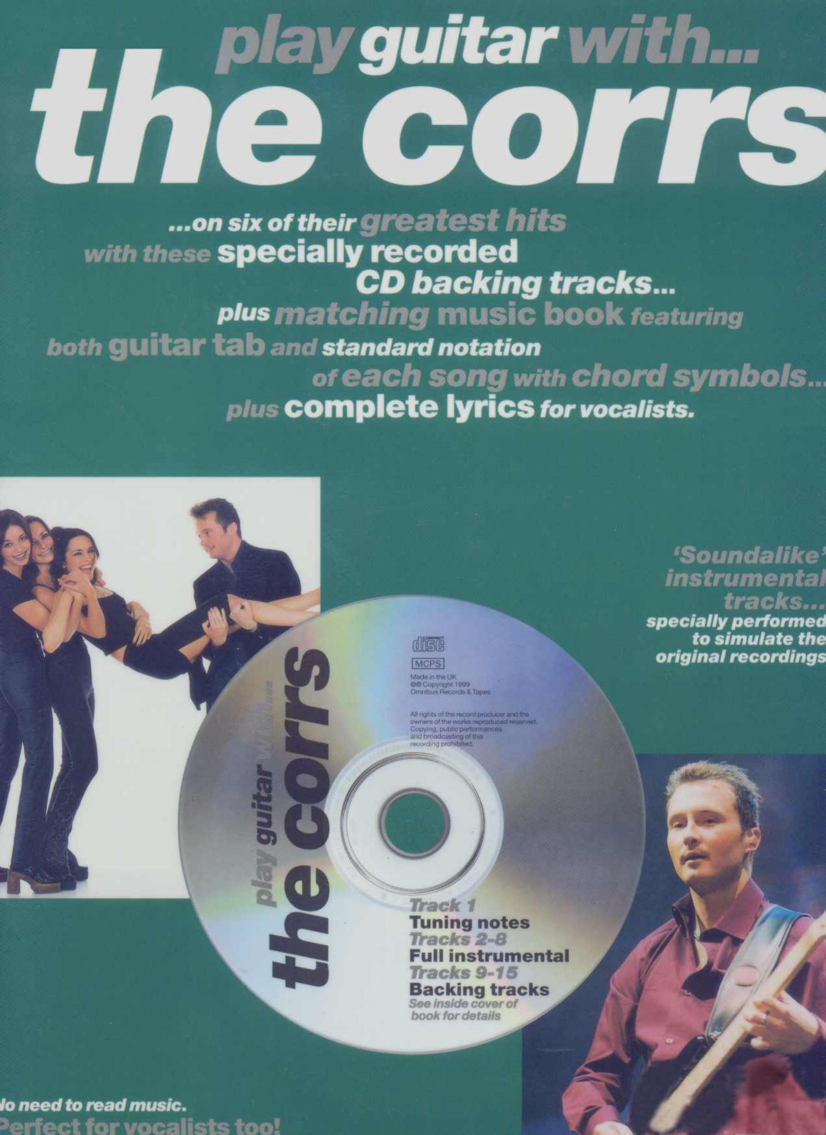 Corrs - Play Guitar With by Guitar Tab Book