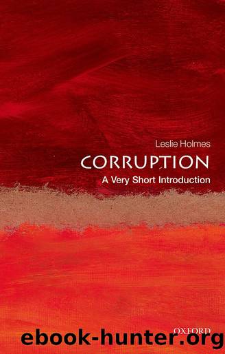 Corruption: A Very Short Introduction by Leslie Holmes
