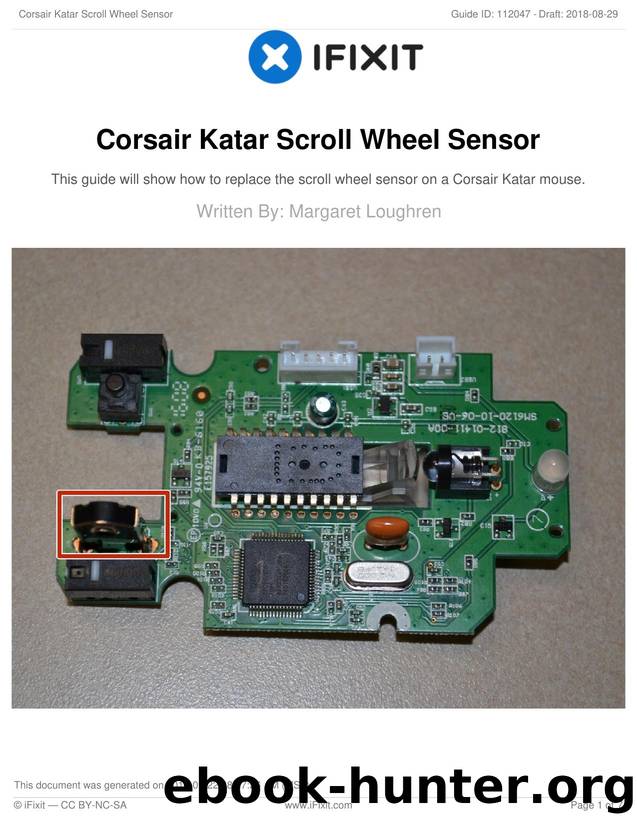 Corsair Katar Scroll Wheel Sensor by Unknown