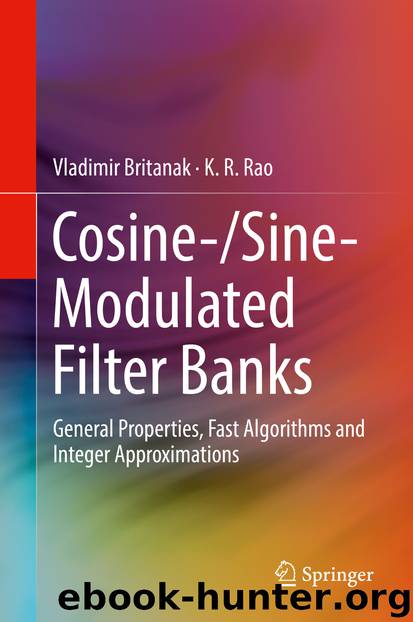 Cosine-Sine-Modulated Filter Banks by Vladimir Britanak & K. R. Rao