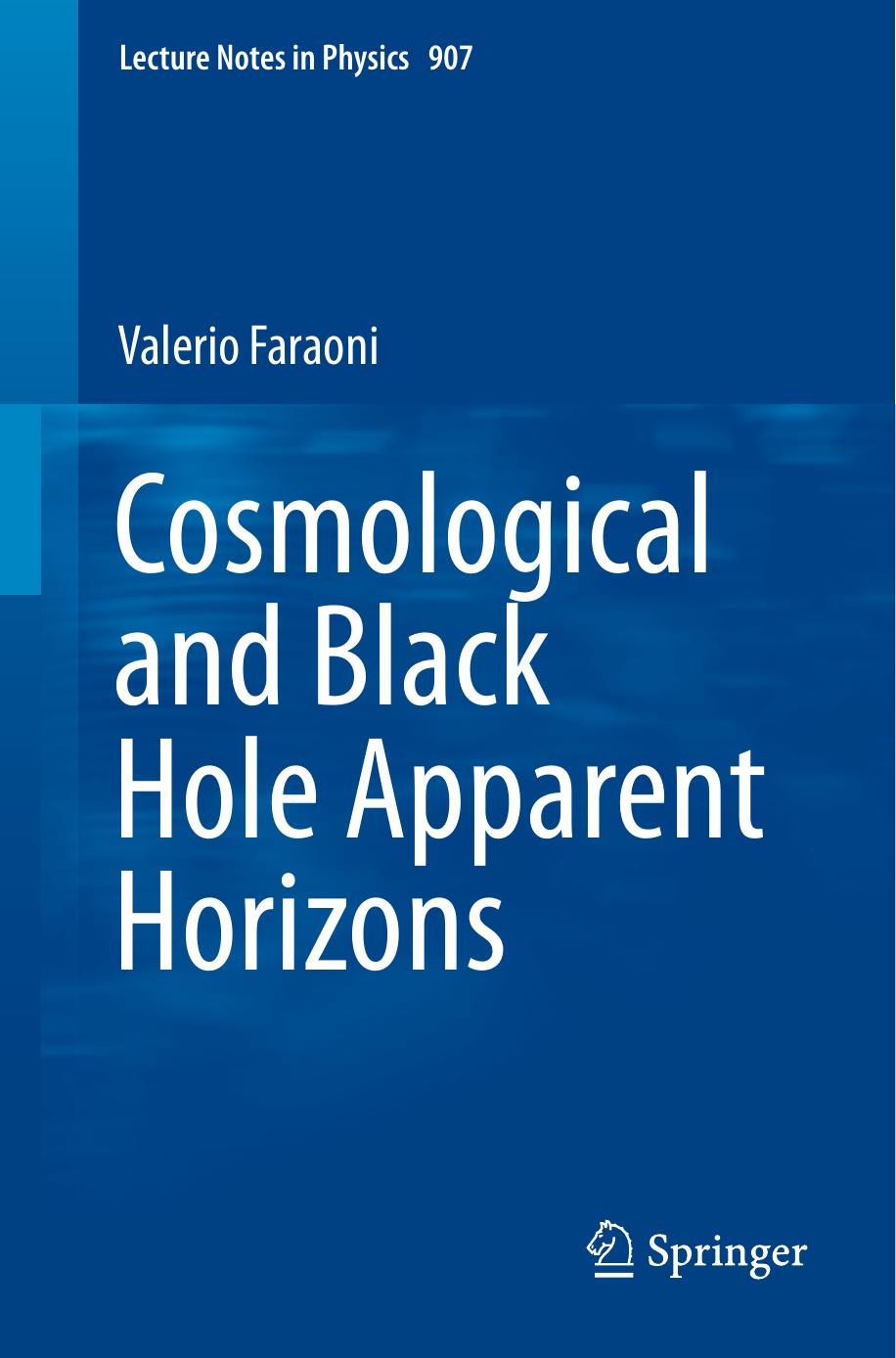 Cosmological and black hole apparent horizons by Faraoni Valerio