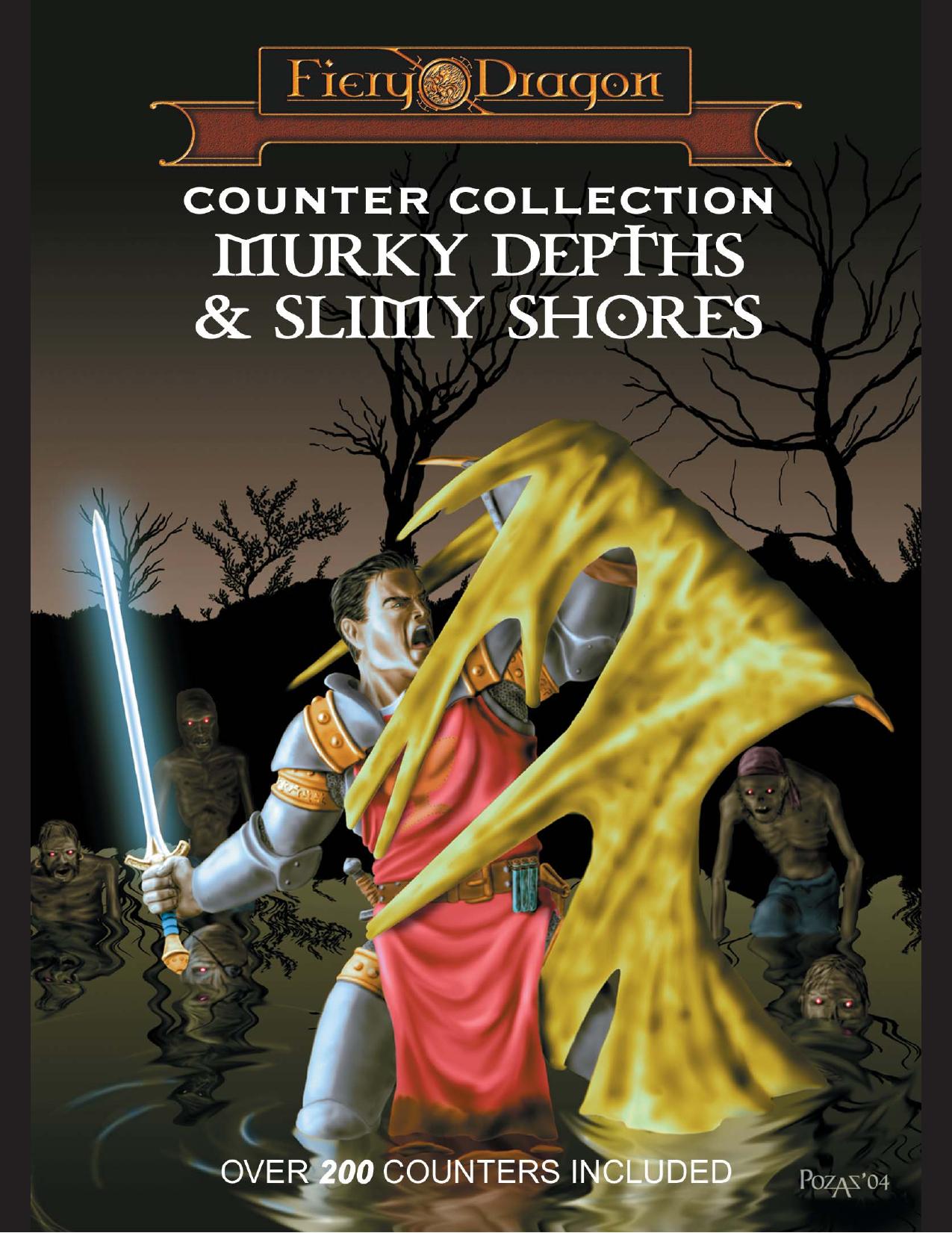 Counter Collection: Murky Depths & Slimy Shores by Fiery Dragon