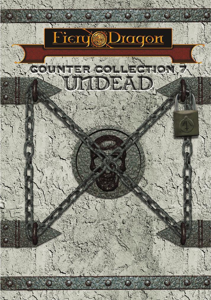 Counter Collection: Undead by Fiery Dragon