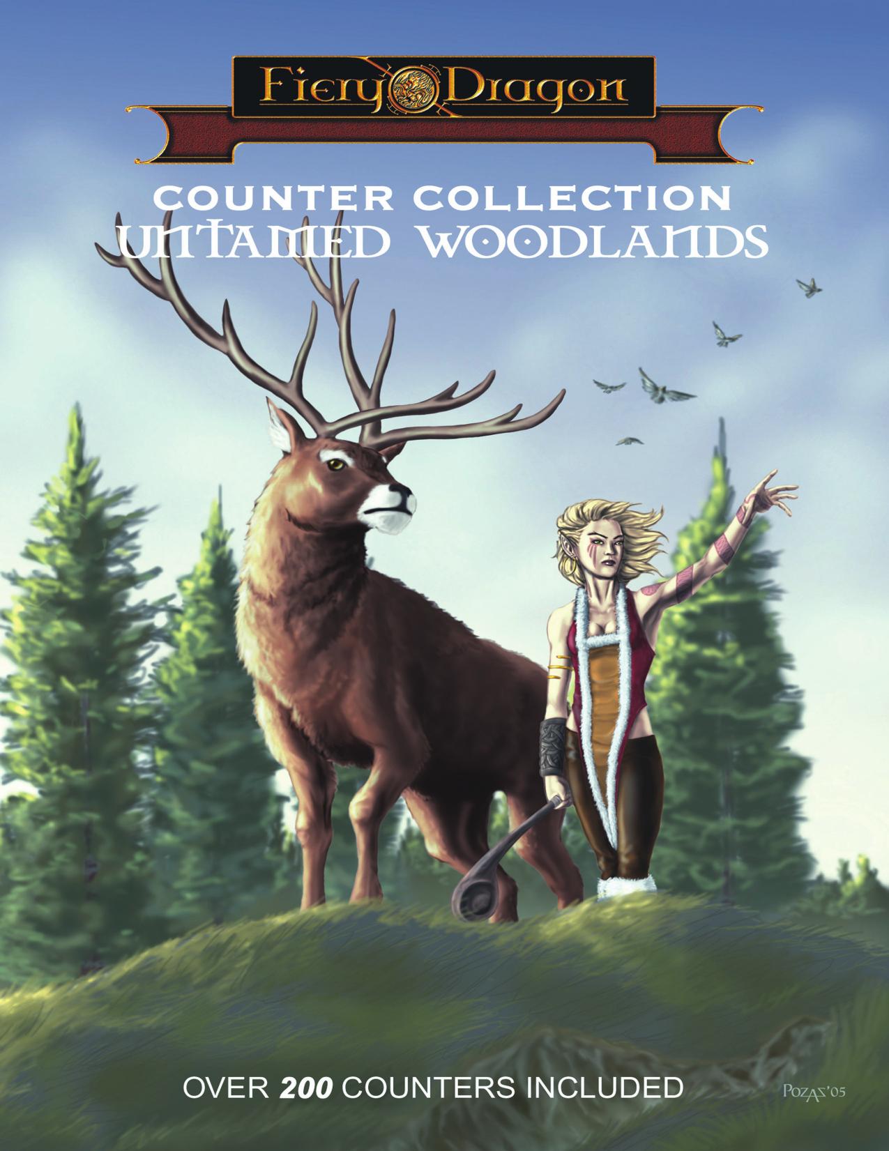 Counter Collection: Untamed Woodlands by Fiery Dragon