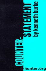 Counter-Statement by Burke Kenneth