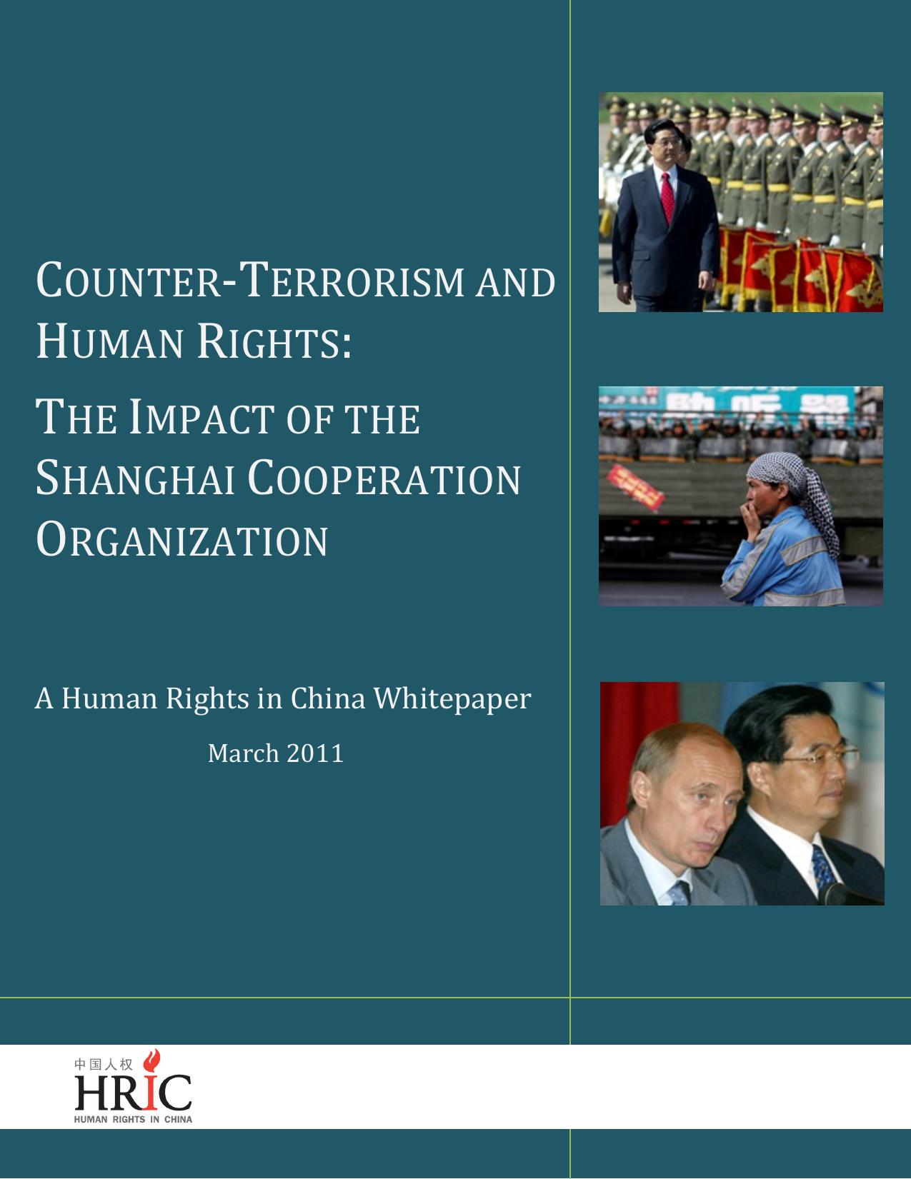 Counter-Terrorism and Human Rights: The Impact of the Shanghai Cooperation Organization by Human Rights in China