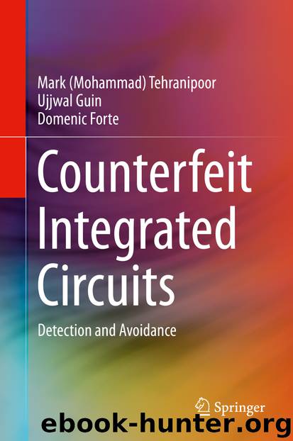 Counterfeit Integrated Circuits by Mark (Mohammad) Tehranipoor Ujjwal Guin & Domenic Forte