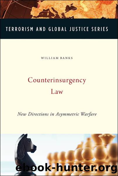Counterinsurgency Law by Banks William;