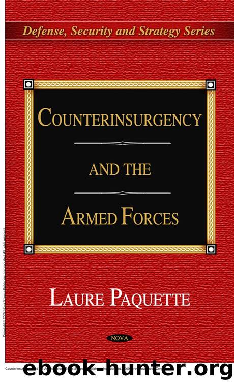 Counterinsurgency and the Armed Forces by Laure Paquette