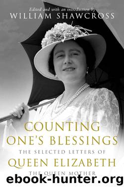 Counting One's Blessings by William Shawcross
