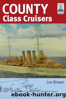 County Class Cruisers by Les Brown