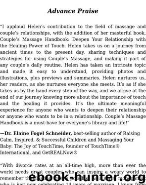 Couple's Massage Handbook: Deepen Your Relationship with the Healing Power of Touch by Hodgson Helen