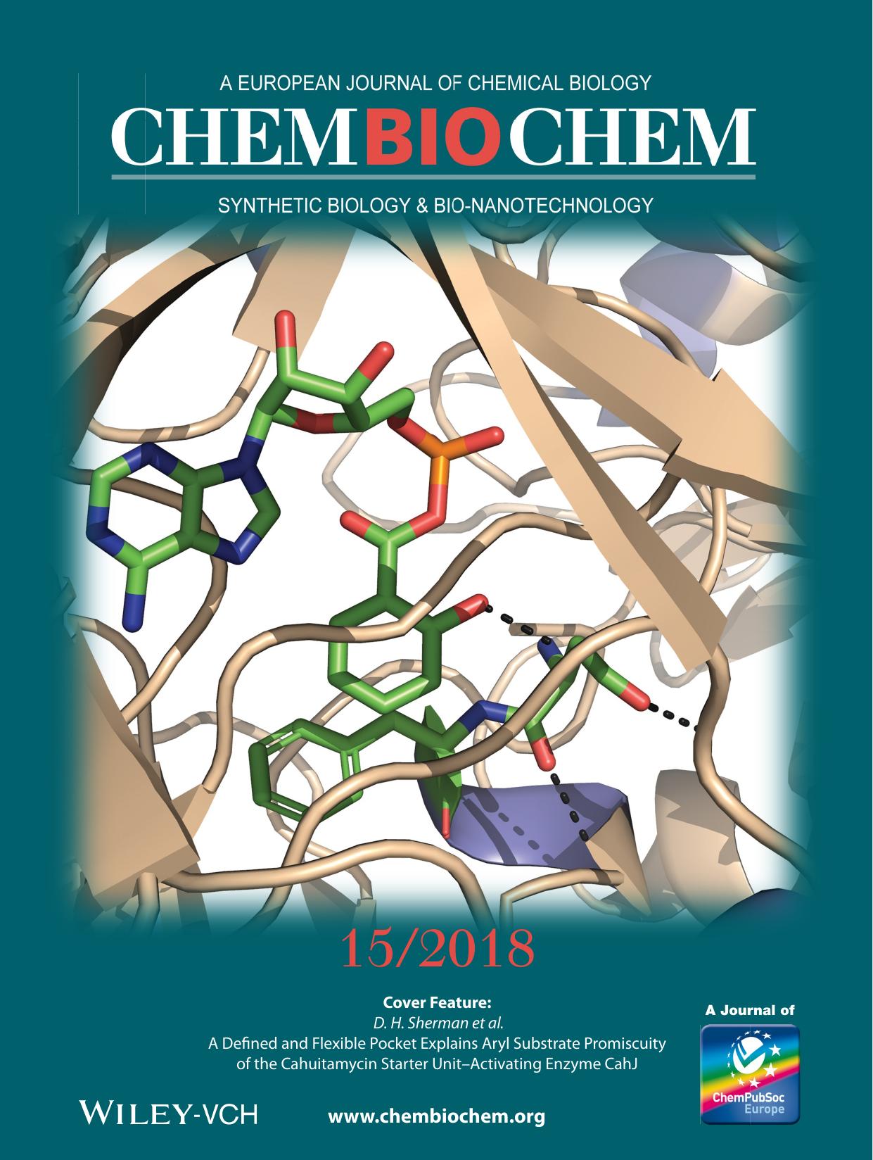 Cover Feature: A Defined and Flexible Pocket Explains Aryl Substrate Promiscuity of the Cahuitamycin Starter UnitâActivating Enzyme CahJ (ChemBioChem 152018) by Unknown