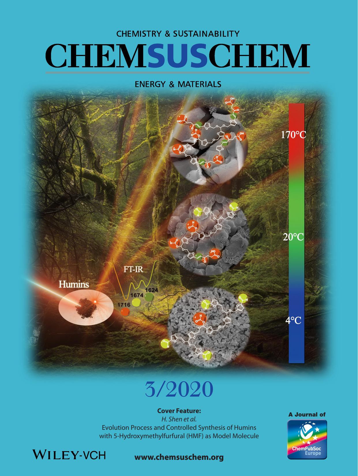 Cover Feature: Evolution Process and Controlled Synthesis of Humins with 5âHydroxymethylfurfural (HMF) as Model Molecule (ChemSusChem 32020) by Unknown
