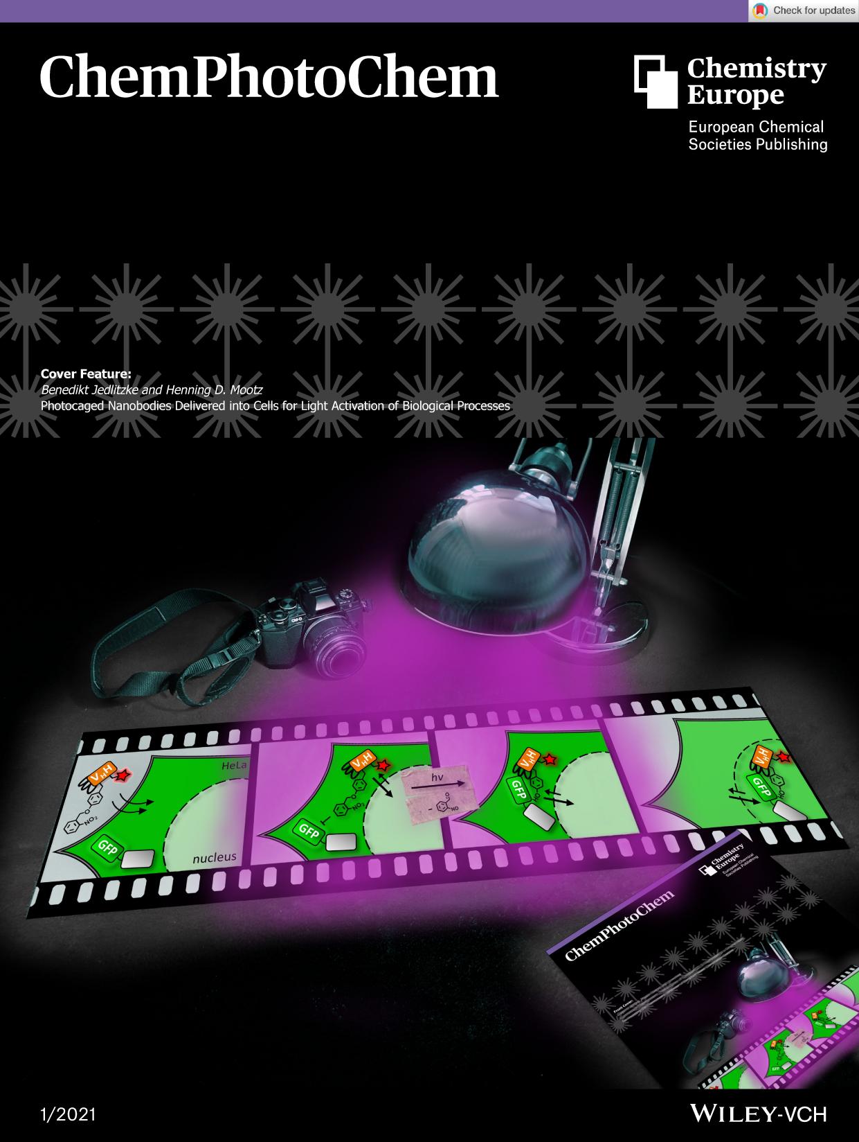 Cover Feature: Photocaged Nanobodies Delivered into Cells for Light Activation of Biological Processes (12021) by Unknown