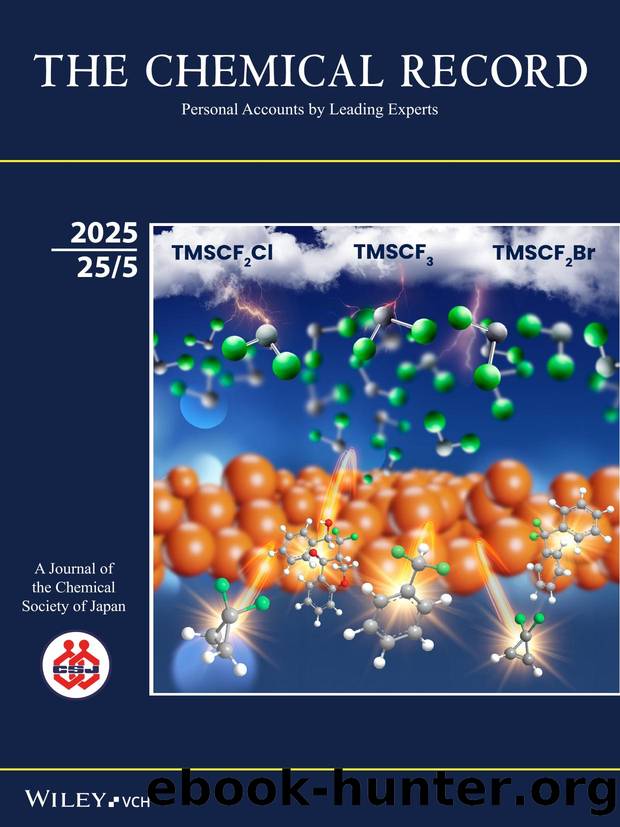 Cover Picture: Advances in the Synthetic Utility of Difluorocarbene Generated from TMSCF3 (RuppertâPrakash Reagent) and Its Derivatives (Chem. Rec. 52025) by Unknown