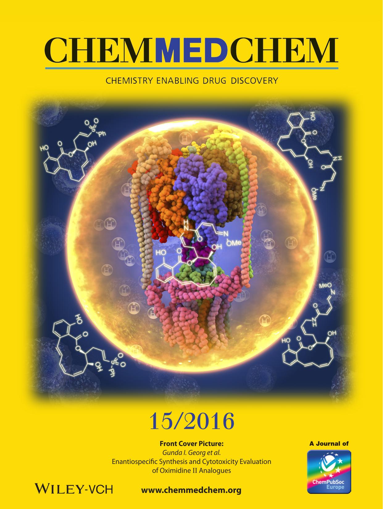 Cover Picture: Enantiospecific Synthesis and Cytotoxicity Evaluation of OximidineâII Analogues (ChemMedChem 152016) by Unknown