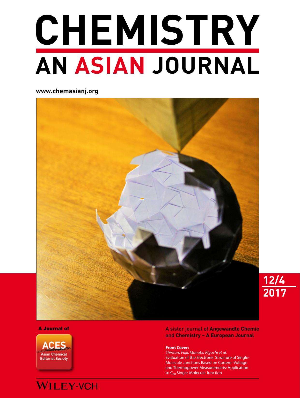 Cover Picture: Evaluation of the Electronic Structure of SingleâMolecule Junctions Based on CurrentâVoltage and Thermopower Measurements: Application to C60 SingleâMolecule J by Unknown