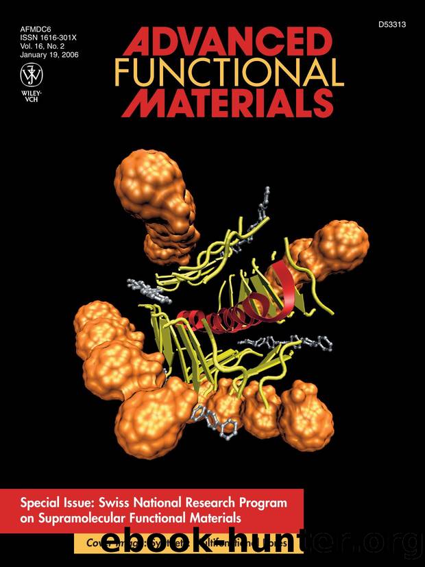 Cover Picture: Molecular Recognition by Synthetic Multifunctional Pores in Practice: Are Structural Studies Really Helpful? (Adv. Funct. Mater. 22006) by Unknown